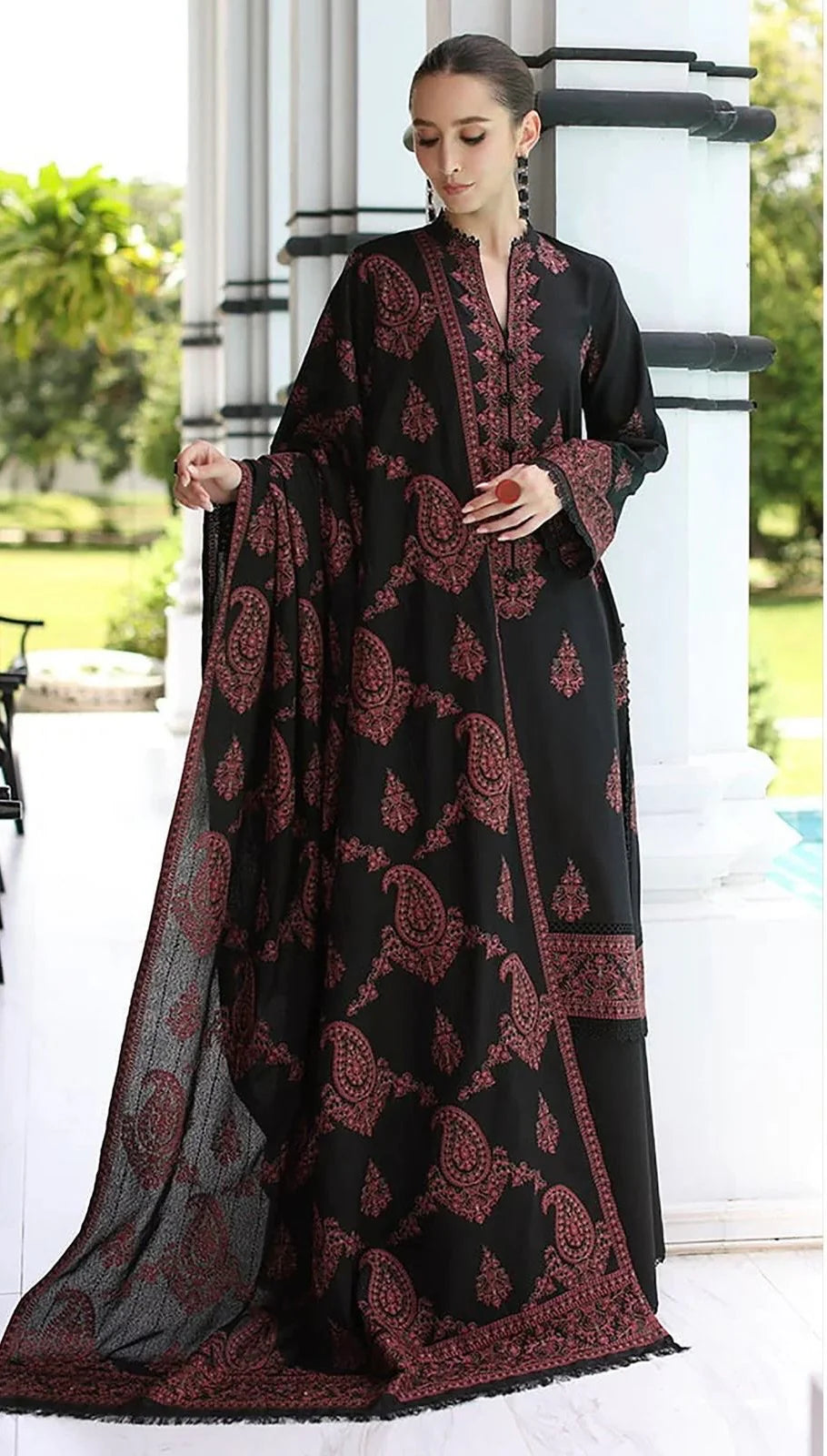 LUXURY PREMIUM EMB 3PC LAWN COLLECTION 2026