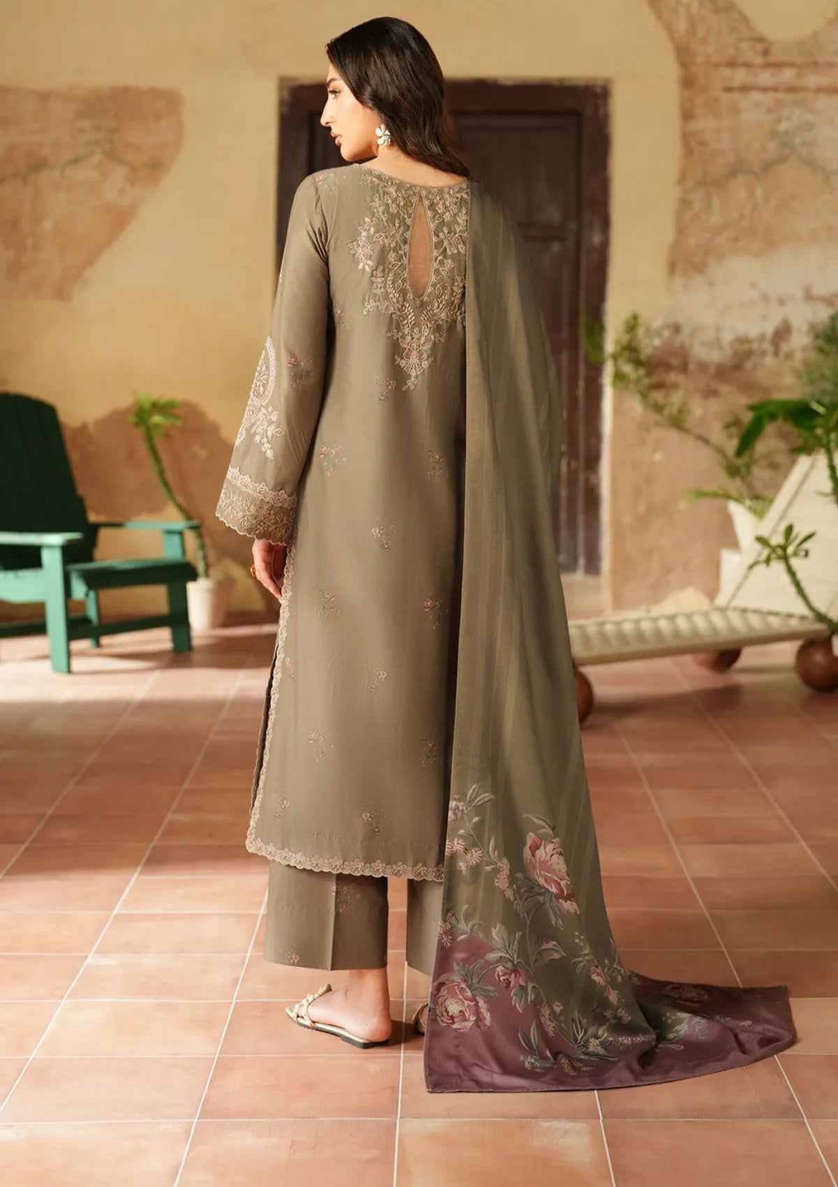 LUXURY PREMIUM EMB 3PC LAWN COLLECTION 2026