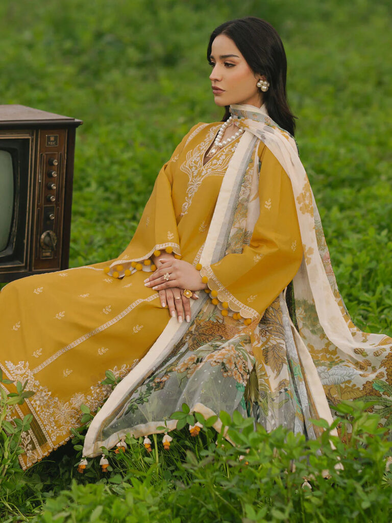 LUXURY PREMIUM EMB  3PC LAWN 2026