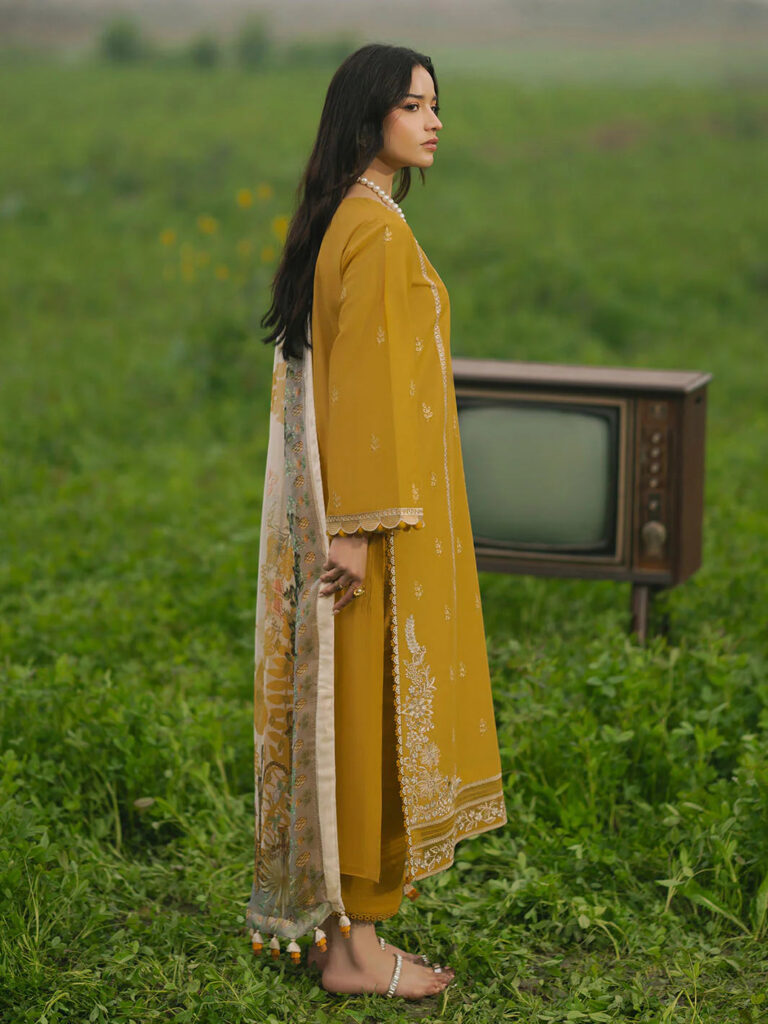 LUXURY PREMIUM EMB  3PC LAWN 2026