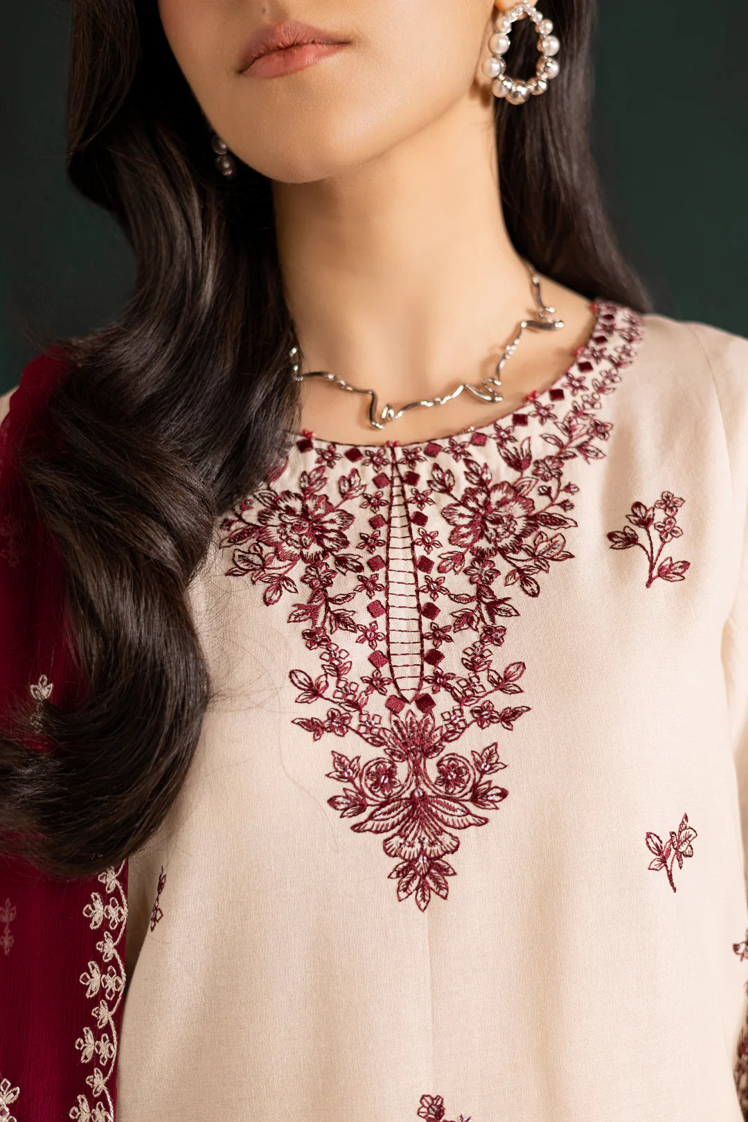 LUXURY PREMIUM EMB 3PC LAWN COLLECTION 2026