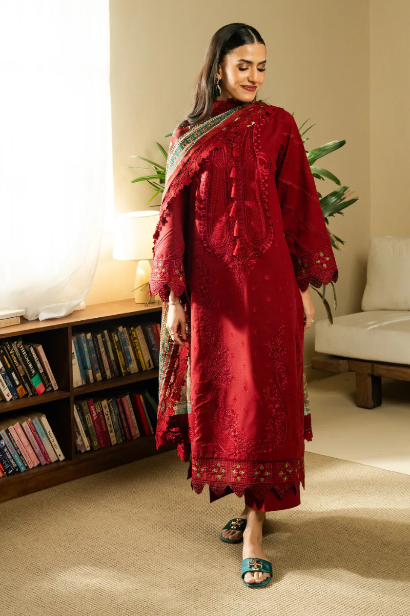 LUXURY PREMIUM EMB  3PC LAWN 2026