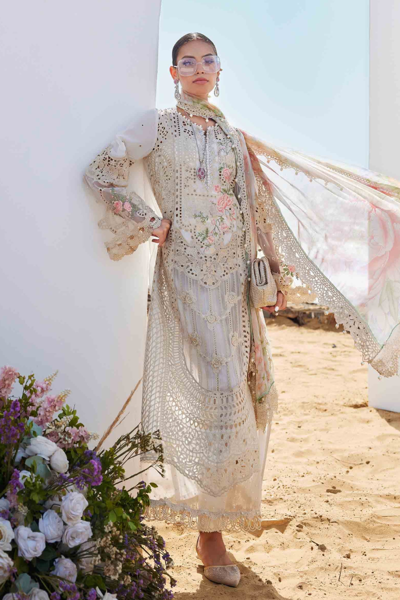 LUXURY PREMIUM EMB 3PC LAWN COLLECTION 2026