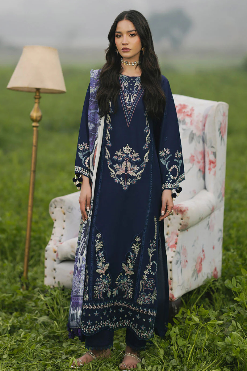 LUXURY PREMIUM EMB 3PC LAWN 2026