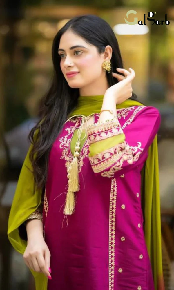 LUXURY PREMIUM EMB 3PC LAWN 2026