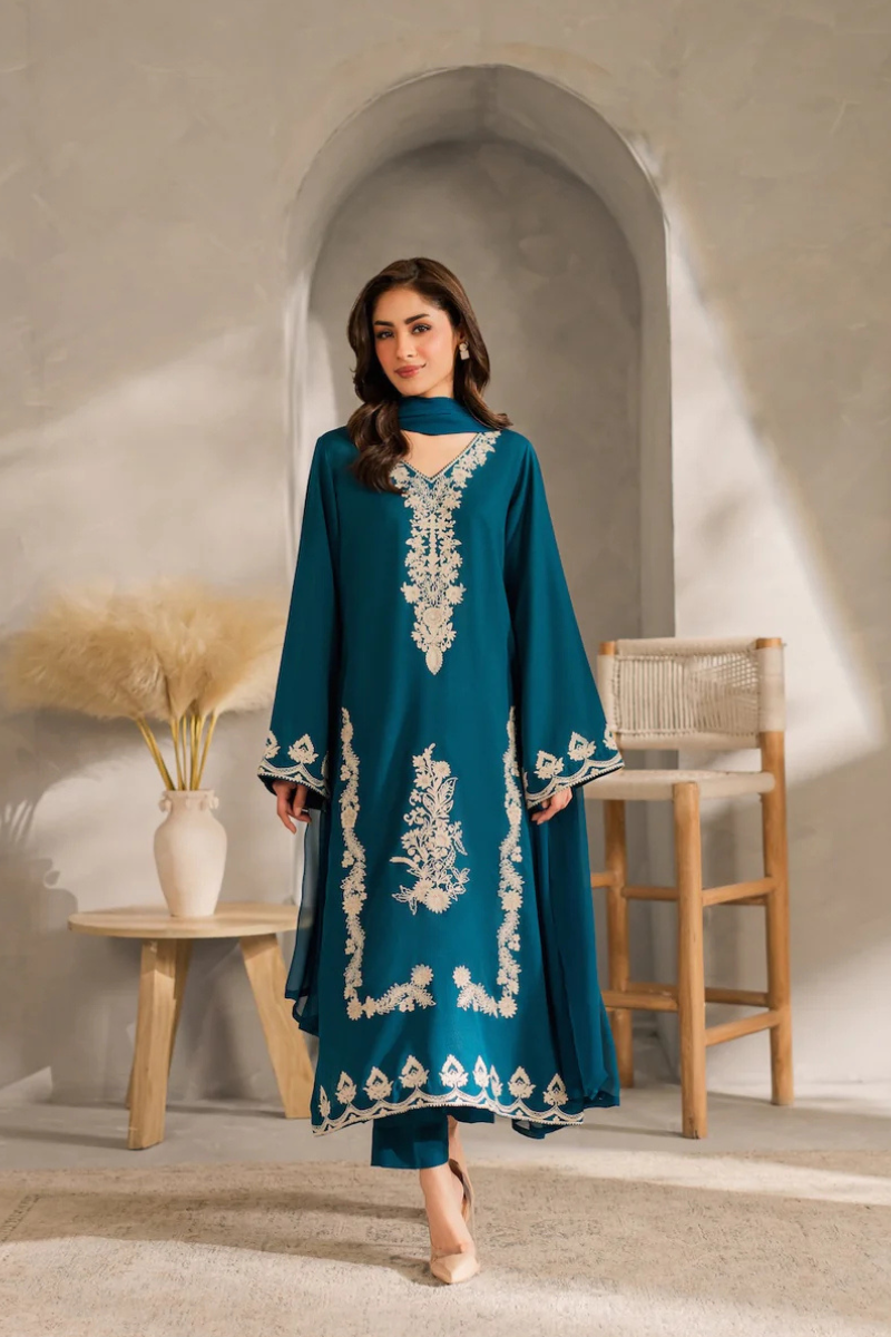 LUXURY PREMIUM EMB 3PC LAWN 2026