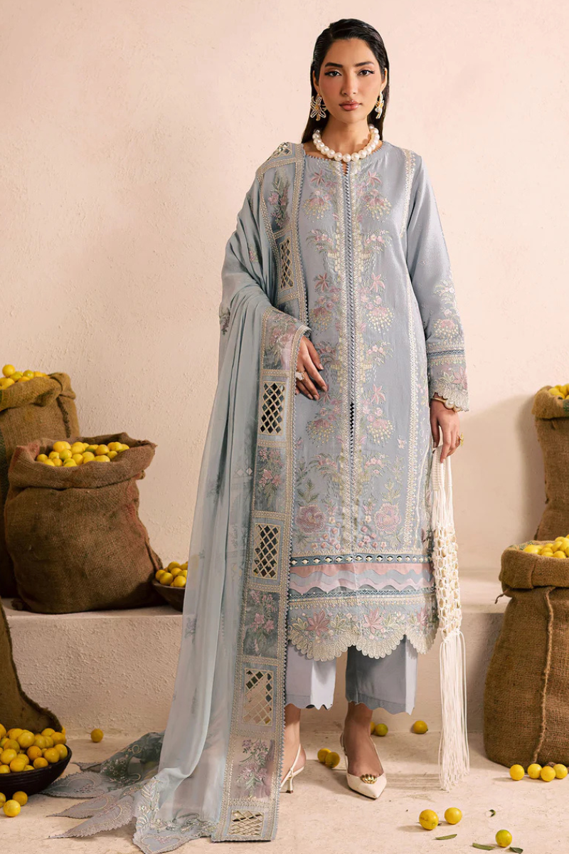 KHAADI 2PC ALL OVER BANA DORA LAWN 90/96 DIGITAL PRINTED VOL-03