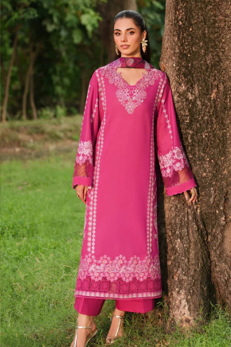 LUXURY PREMIUM EMB 3PC LAWN COLLECTION 2026