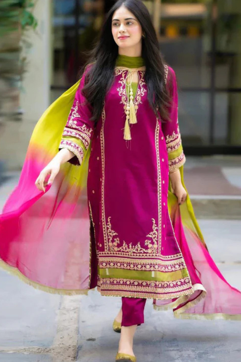 LUXURY PREMIUM EMB 3PC LAWN 2026