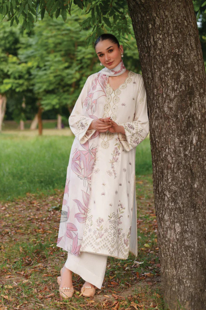 LUXURY PREMIUM EMB 3PC LAWN 2026