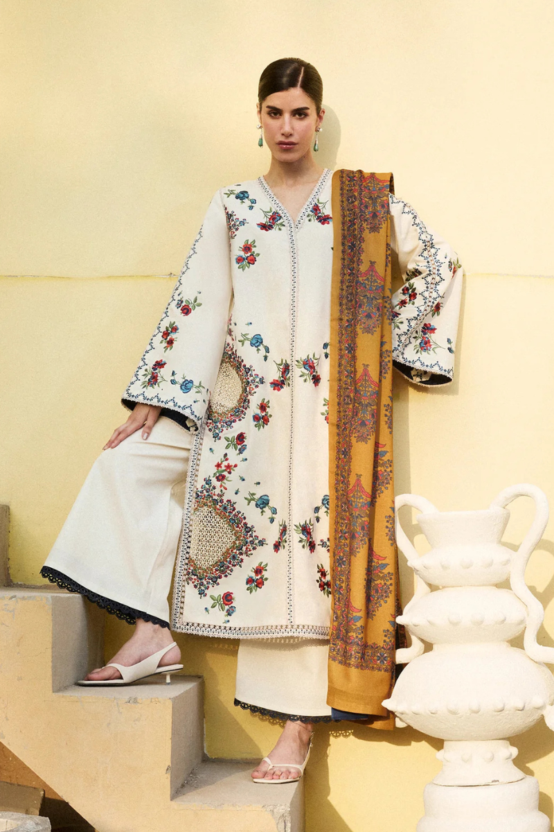 LUXURY PREMIUM EMB 3PC LAWN 2026