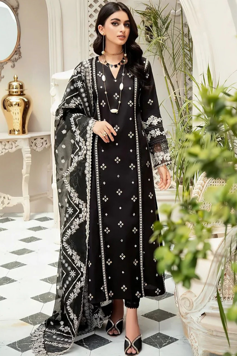 LUXURY PREMIUM EMB 3PC LAWN 2026