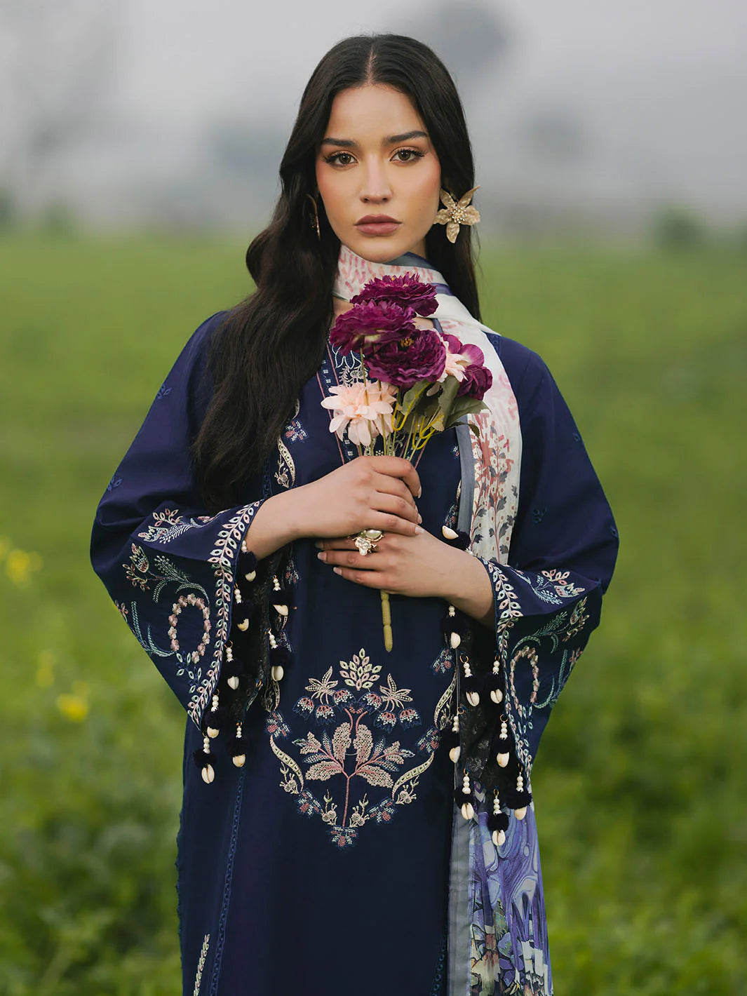 LUXURY PREMIUM EMB 3PC LAWN 2026