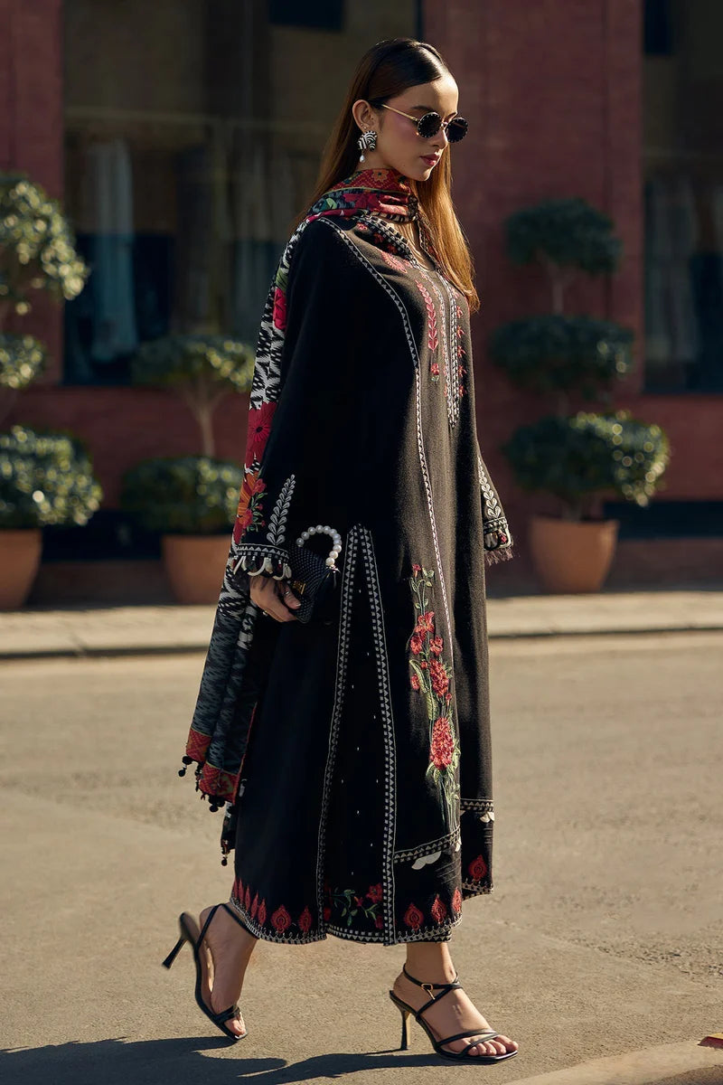 Lawn-3PC Embroidered Shirt With Digital Printed Jauqard Dupatta-5087