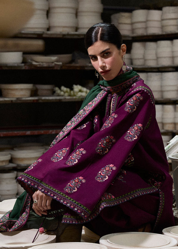 Lawn-3PC Embroidered Shirt With Digital Printed Jauqard Dupatta-5119